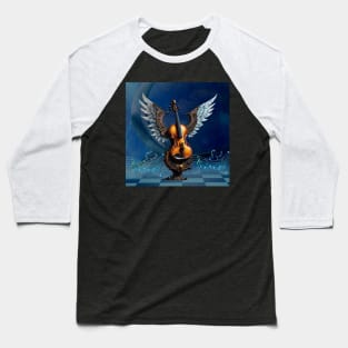 Wonderful elegant violin with wings. Baseball T-Shirt